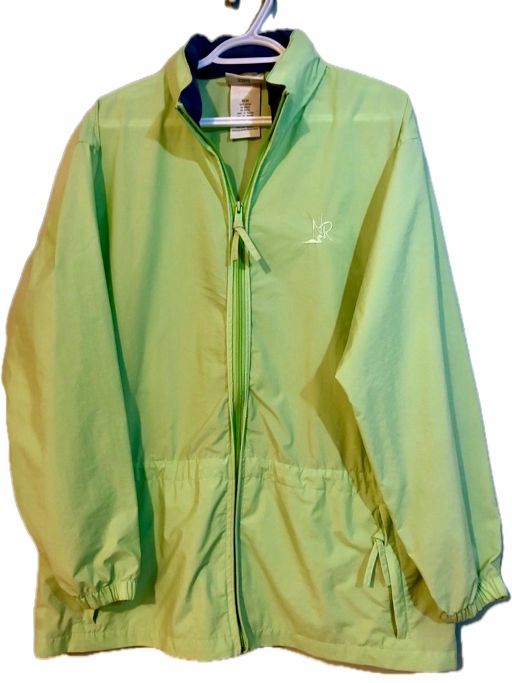 Vtg 90s Northern Reflections Windbreaker Jacket M Oversized Green Gorpcore Nylon